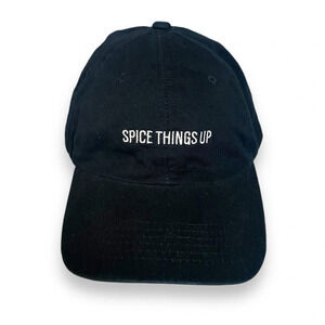 Bacardi “Spice Things Up” Black Adjustable Baseball Cap